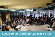 SIMULACRO DE JUICIO POR JURADO EN UNA ESCUELA PARA ADULTOS DE PUERTO MADRYN