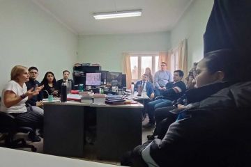 El equipo de trabajo de la Fiscalía se reunió con funcionarios policiales  de la Comisaría, Brigada de Investigaciones y Comisaría de la Mujer