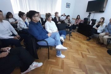 Nueva visita de estudiantes de la carrera de abogacía de la UNPSJB a fiscalía