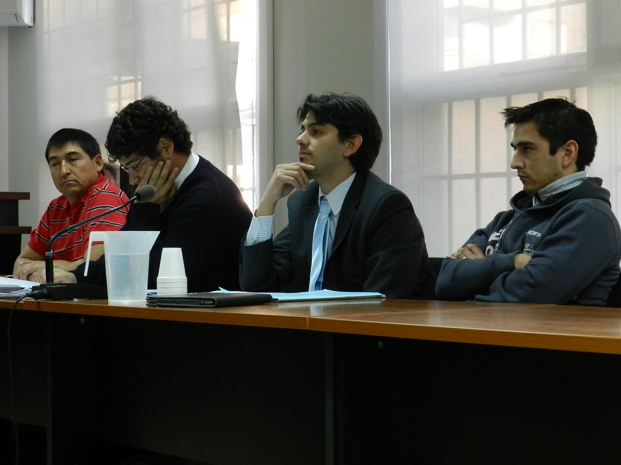 Condenados y defensor