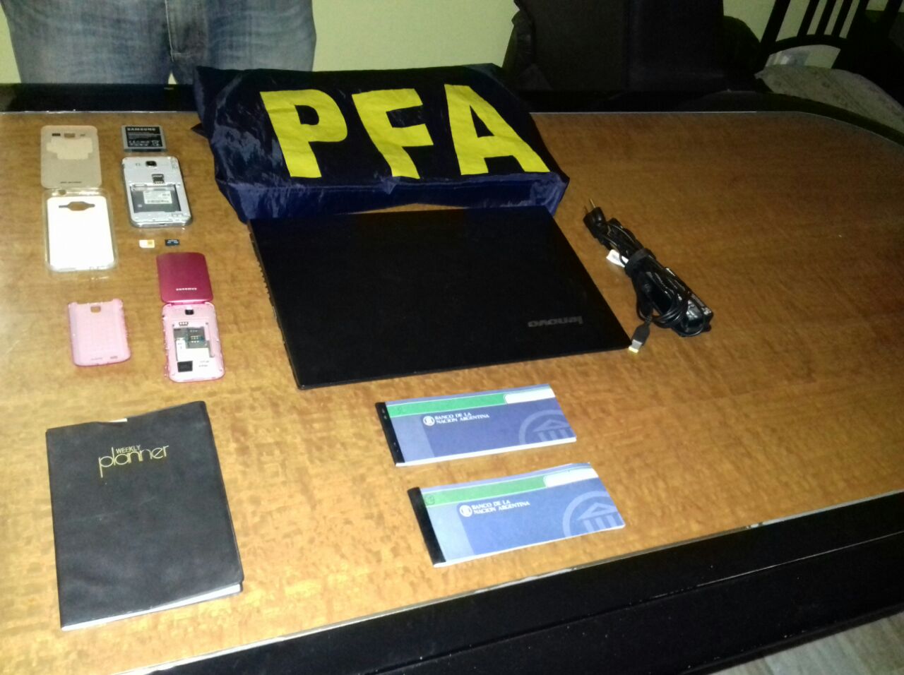 Por pedido fiscal, actuó policía federal