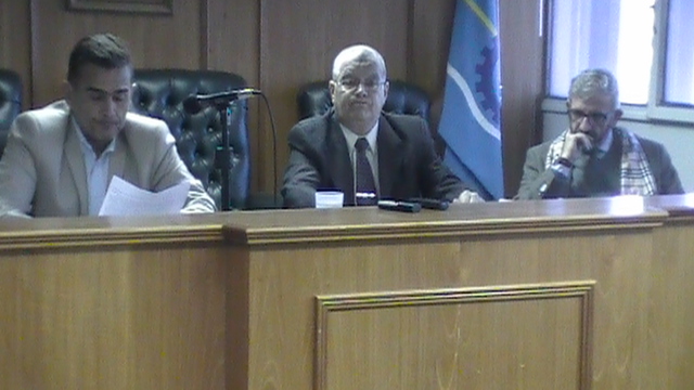 Los jueces al momento de leer el veredicto