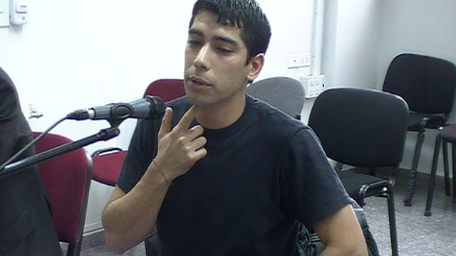 El testigo depone y explica la situación