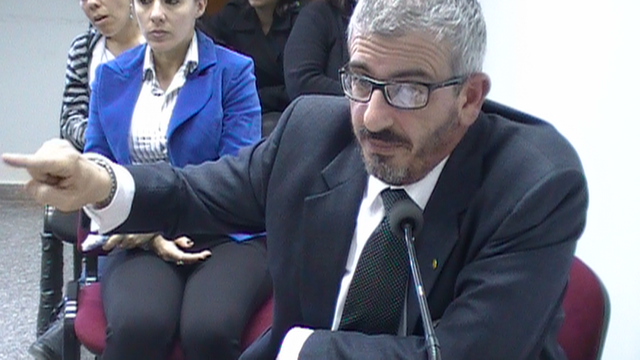 El Fiscal General César Zaratiegui