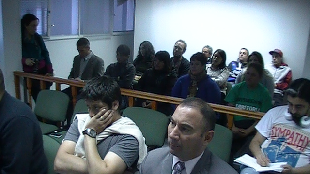 El público presente en la sala