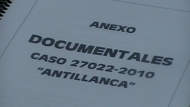Carátula de la documentación caso Antillanca