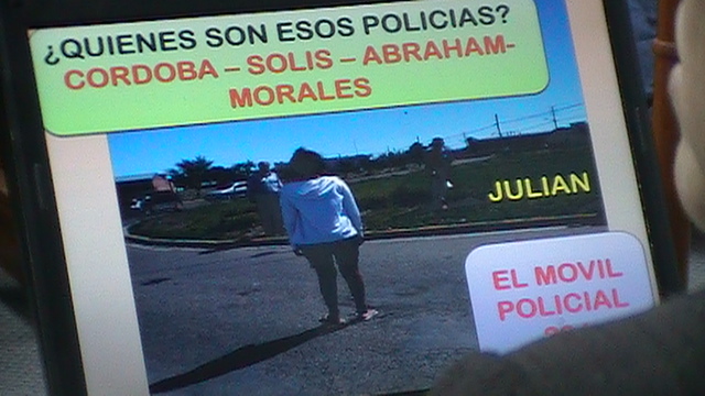 Parte del material utilizado por la Dra. Moreno en los alegatos