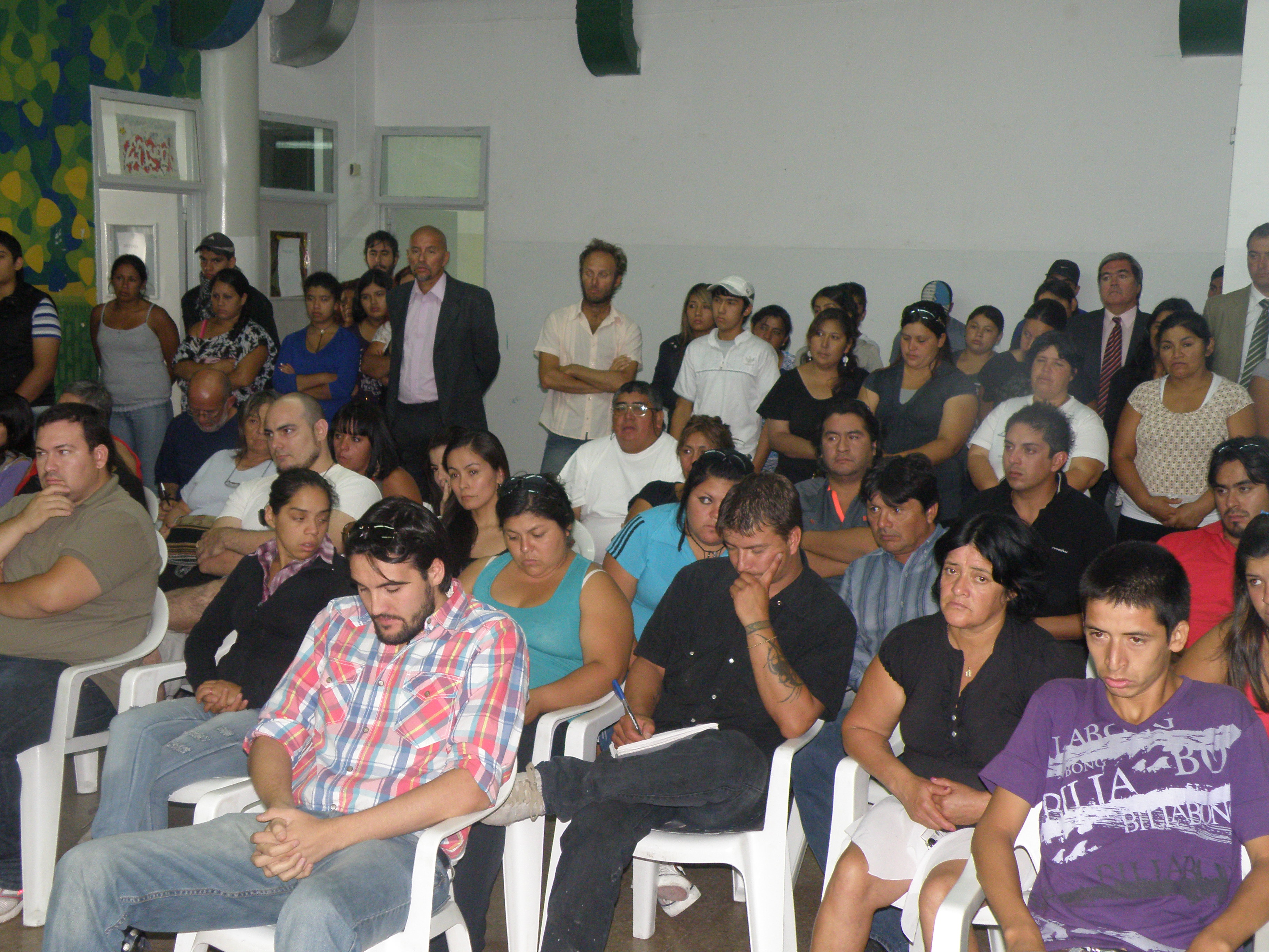 Publico presente en el juicio