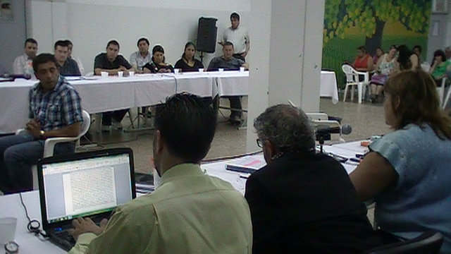 La oficial Tomelín deponiendo en el juicio
