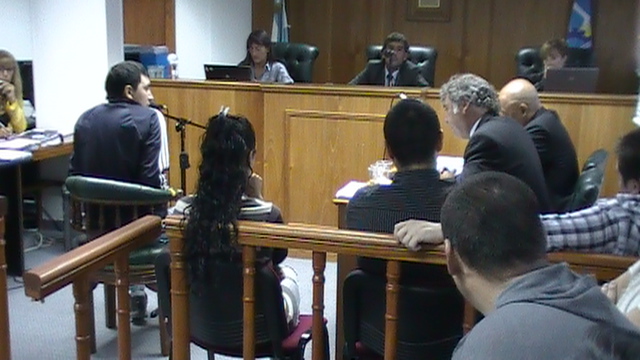 Depone uno de los testigos