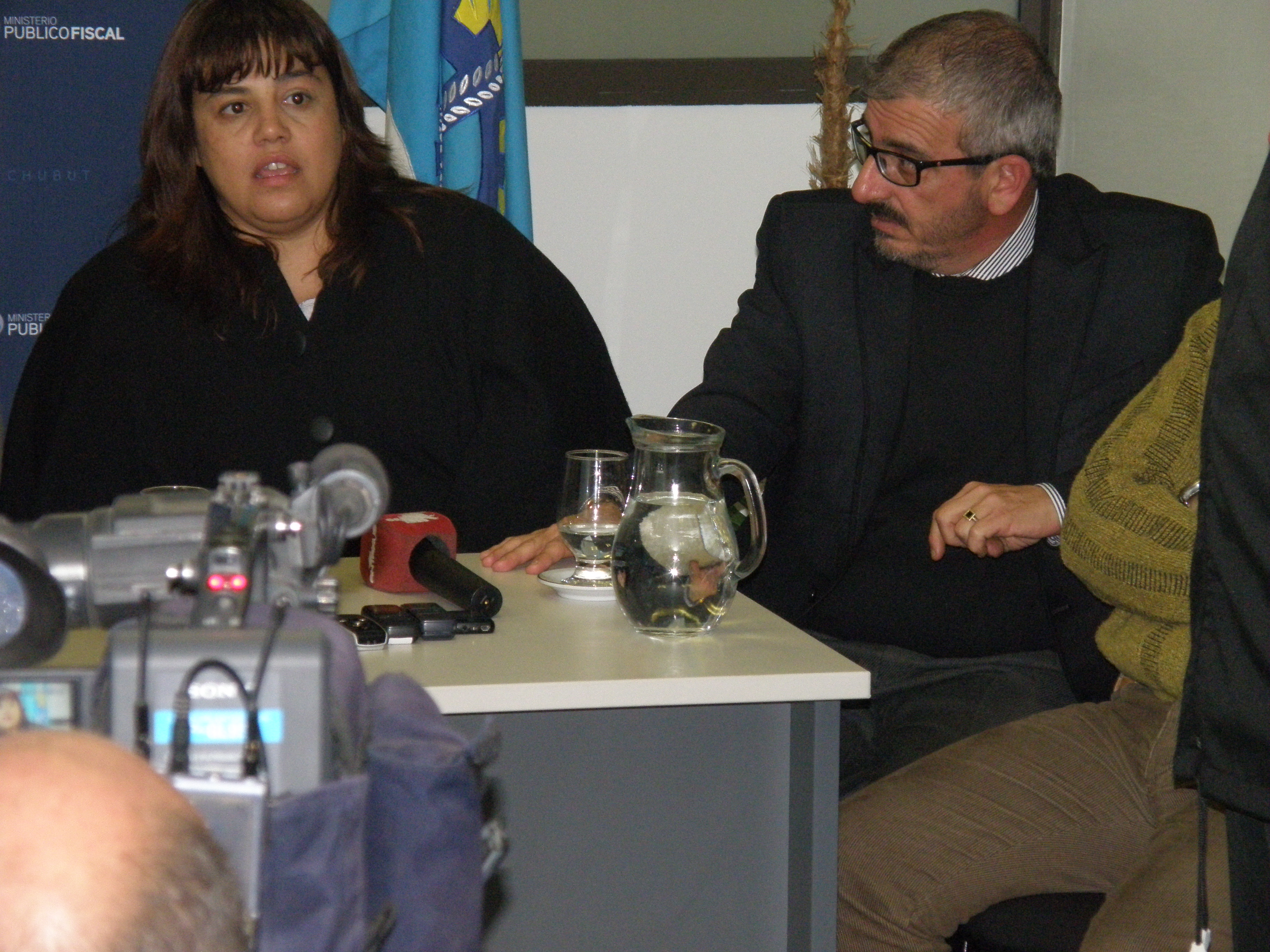 Los fiscales generales Mirta Moreno y César Zaratiegui