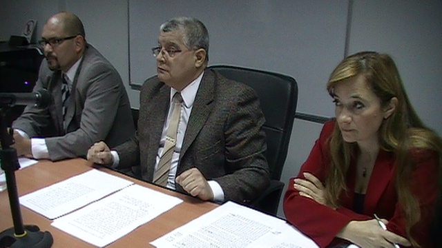El Tribunal de Enjuiciamiento dando a conocer el veredicto