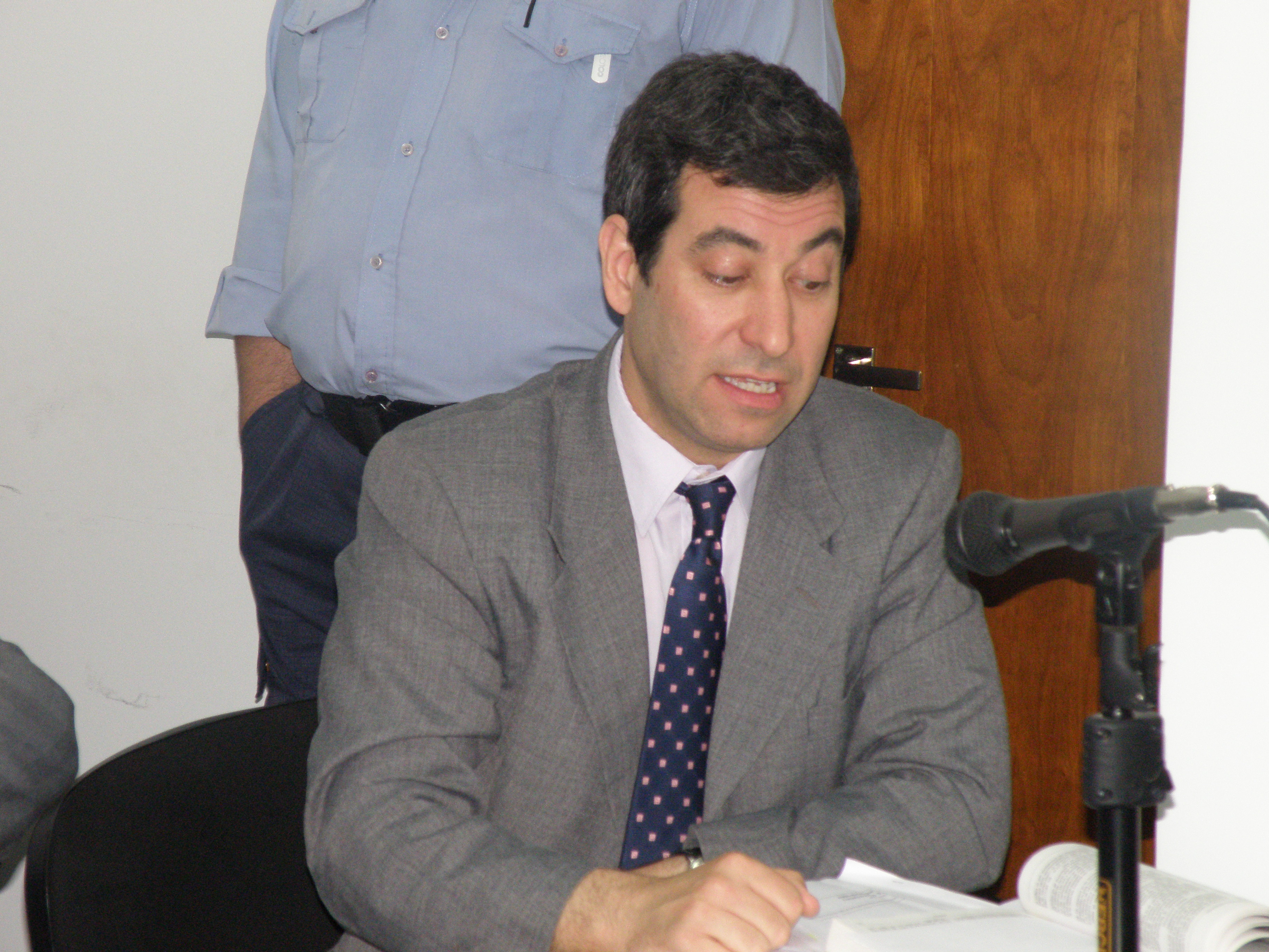 El Fiscal General Osvaldo Heiber