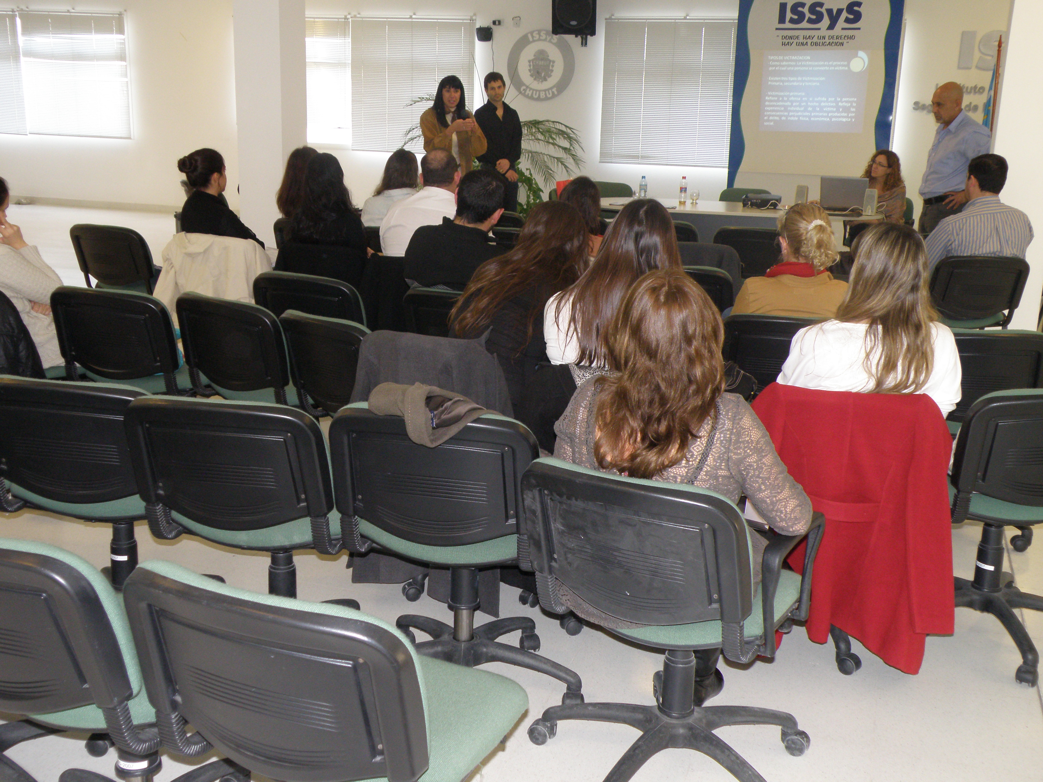 El área procomunidad del savd en pleno trabajo