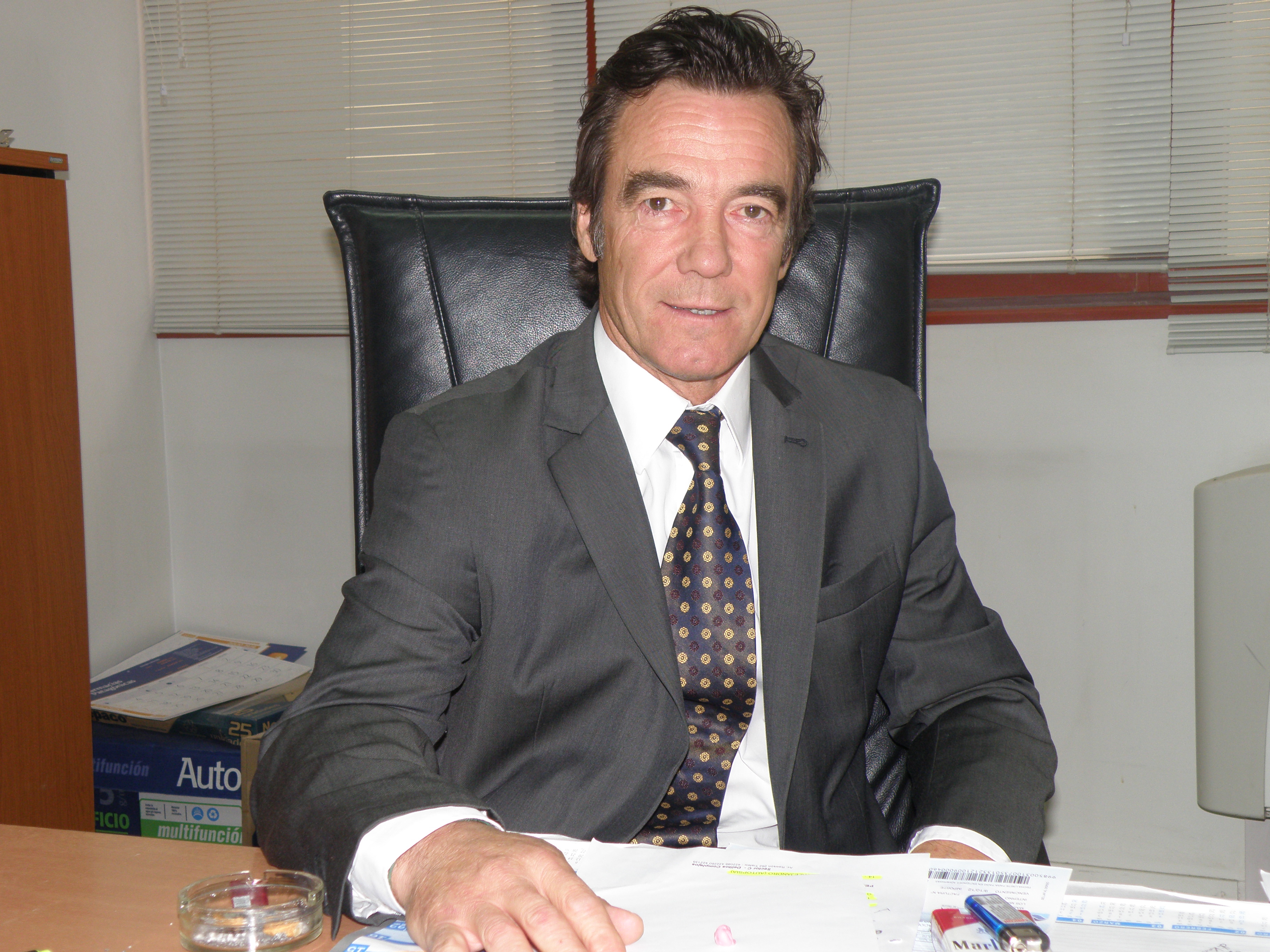 El fiscal general Arnaldo Maza estuvo al frente de la comitiva