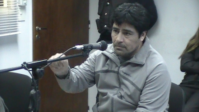 Diego Florentino "poca pila " Huenelaf, condenado por robo agravado con arma