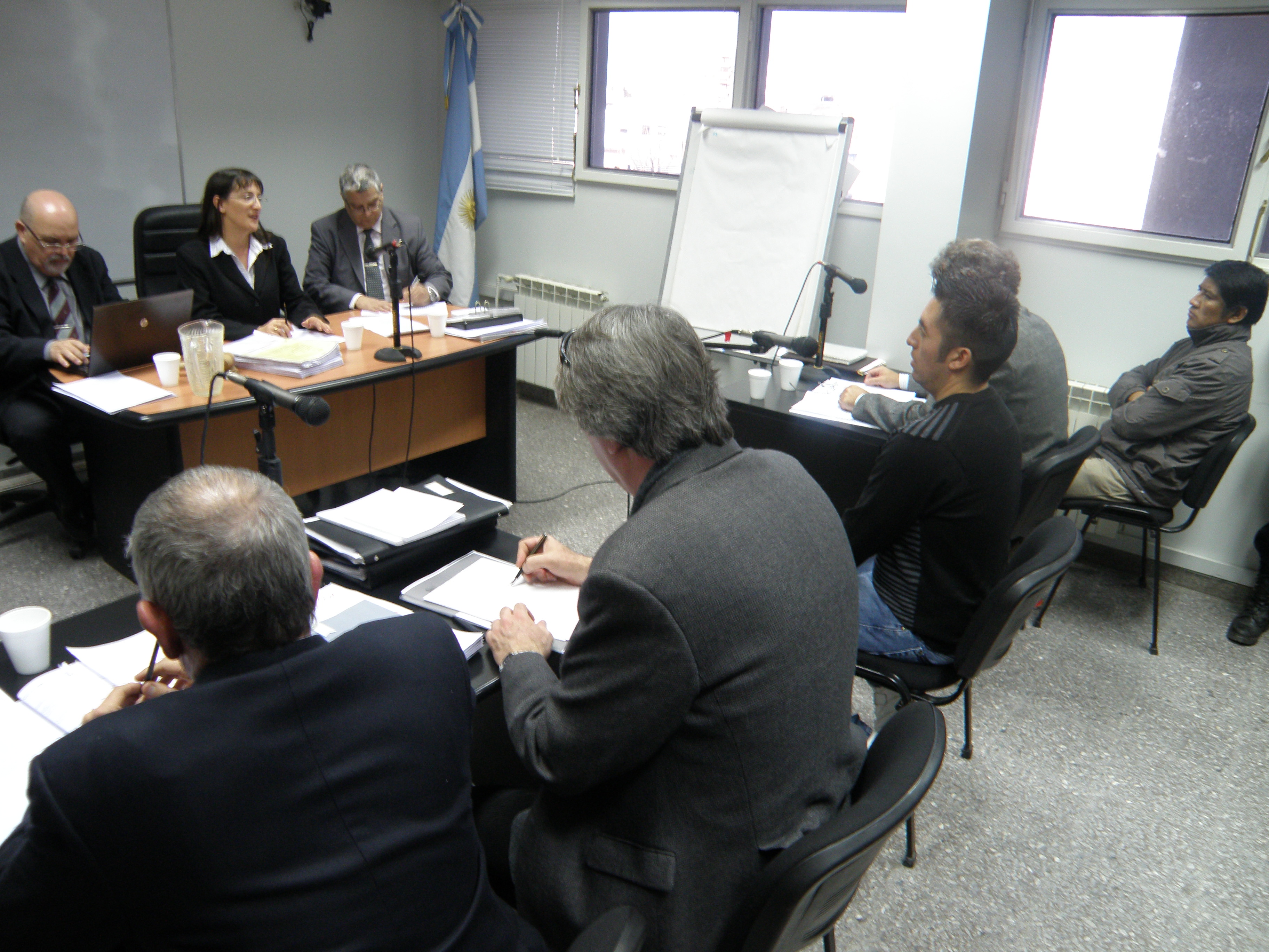 Aspecto general del juicio oral y público