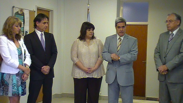 Presencia de autoridades en inauguración de oficina de identificación