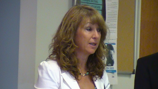 La directora del Registro de Antecedentes Penales, Alicia Pugh
