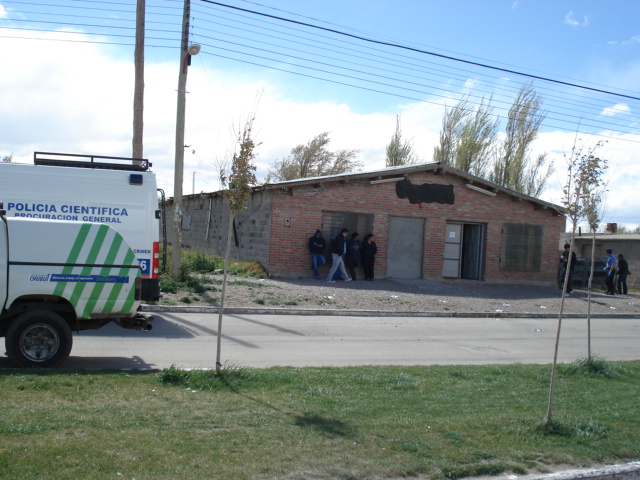 Inspección ocular realizada en el lugar de los hechos