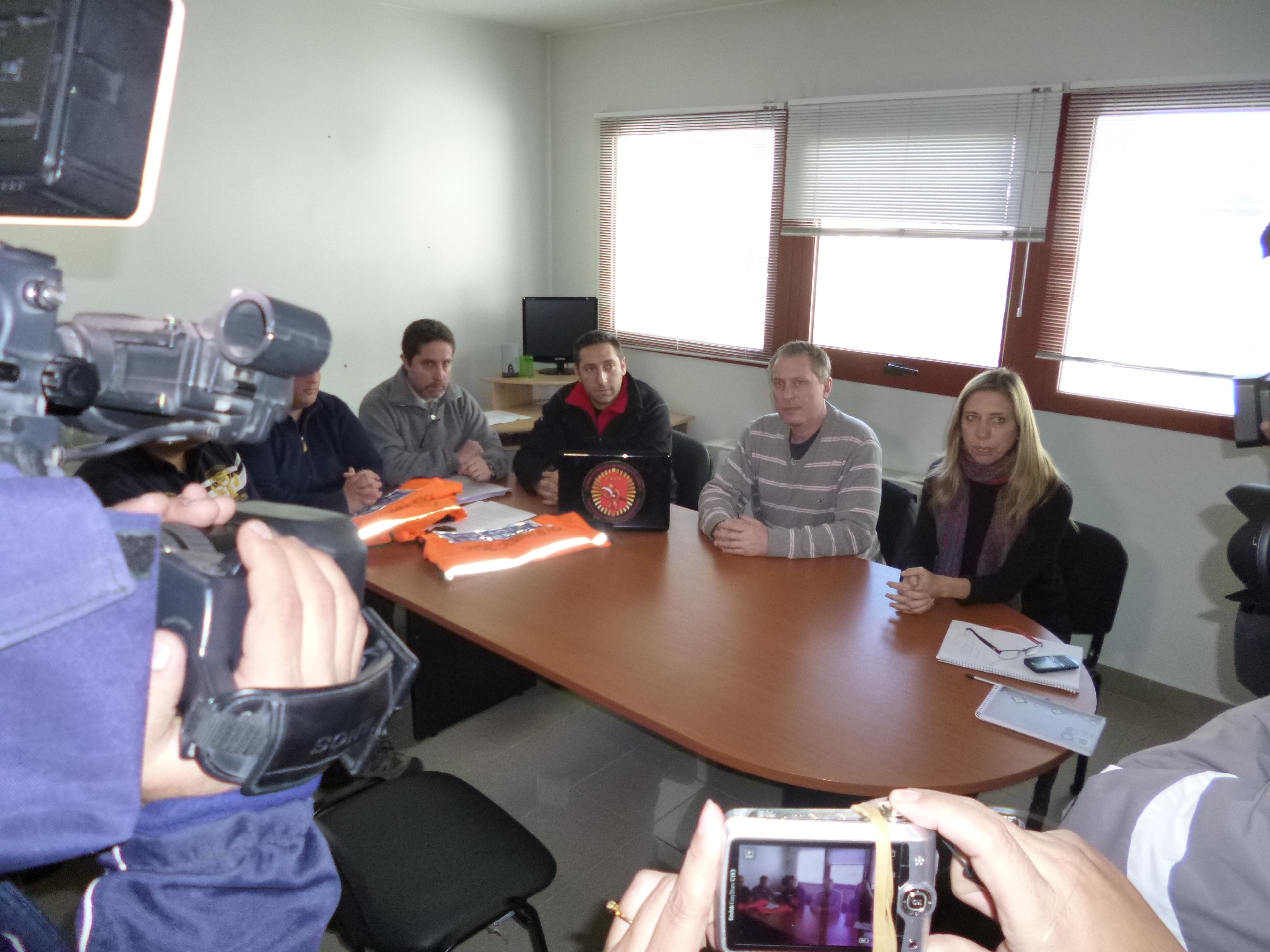 Encuentro de fiscal y peritos federales con la prensa