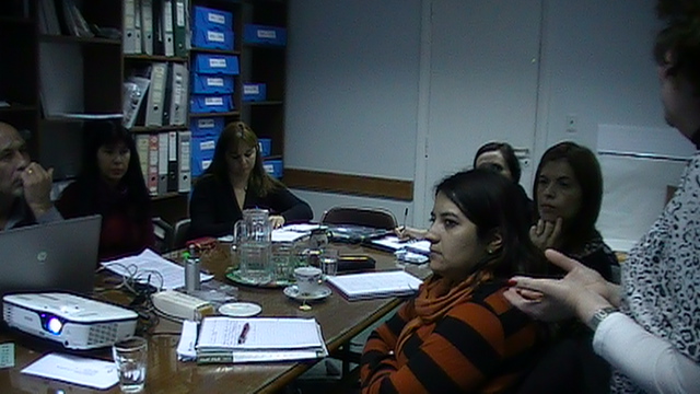 Integrantes del área pro comunidad informaron a los integrantes de La Pampa