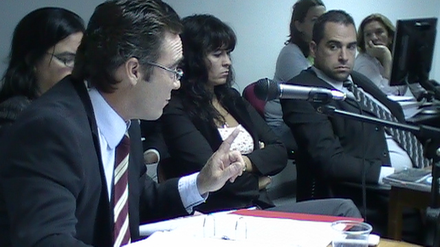 El Fiscal Maza fundamentando solicitud de Fiscalía