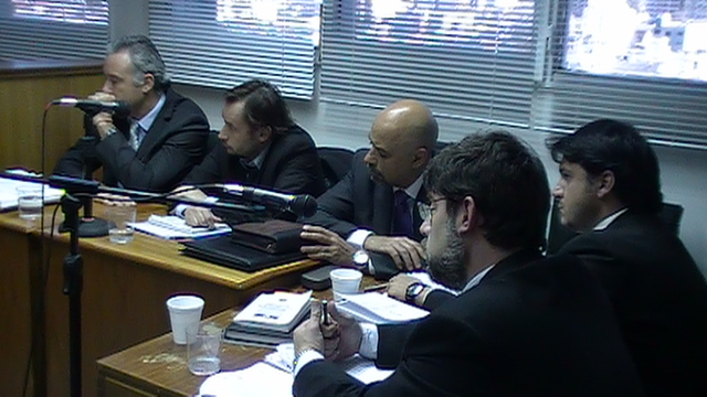 Los Fiscales Generales Arnaldo Maza y María Tolomei