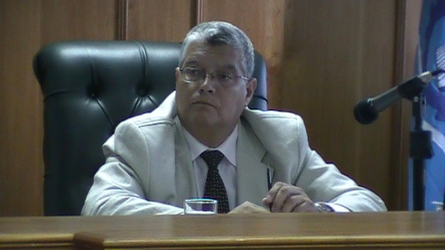 El juez de la causa José García